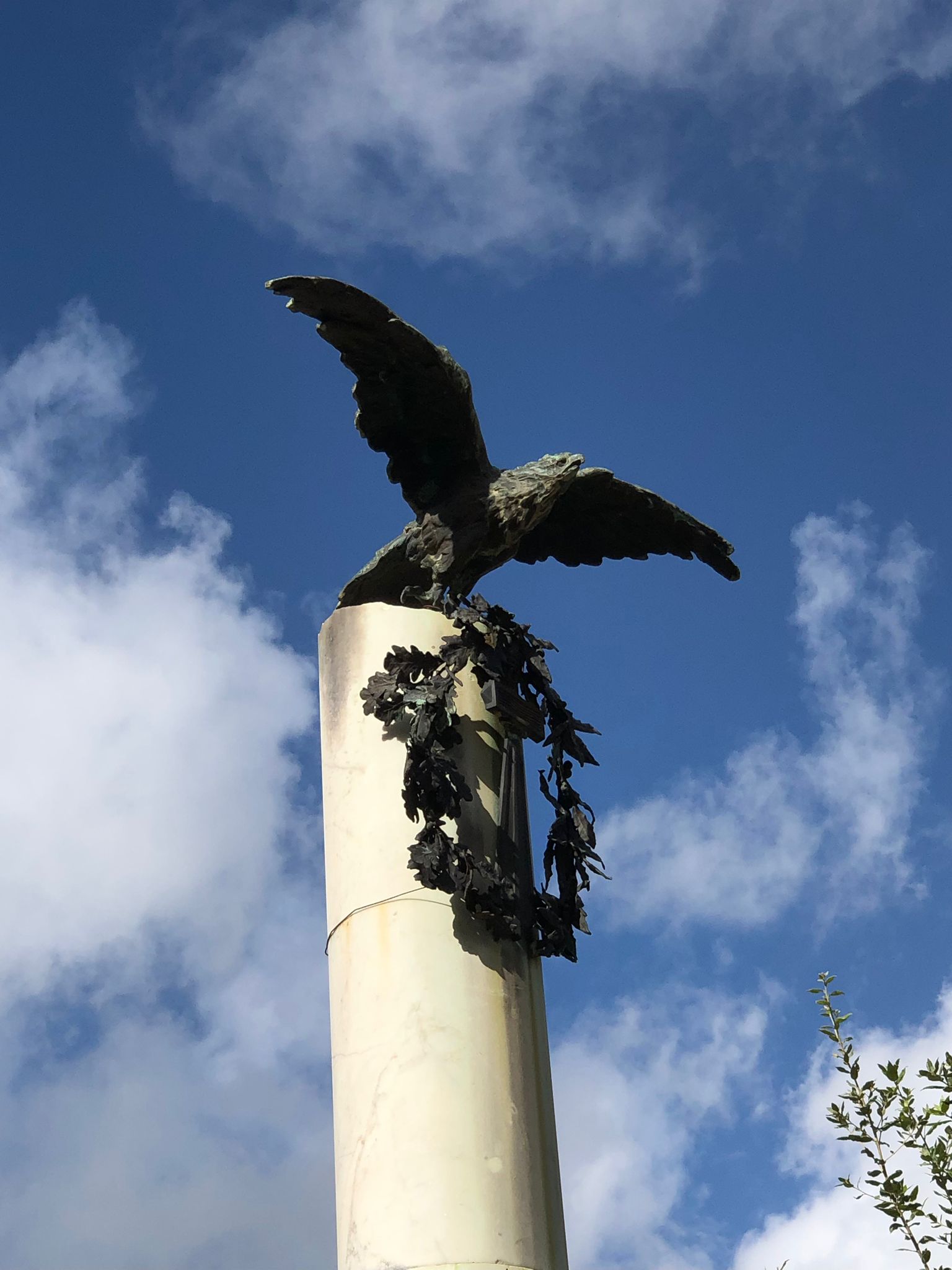 Monumento ai caduti – Aquila bronzea bassorilievo