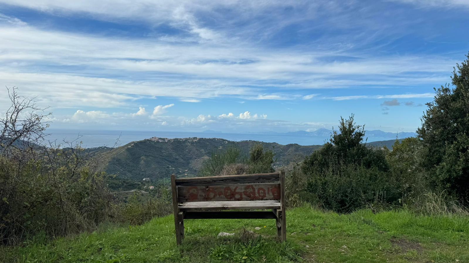 Affacciatura, vista golfo e Catellabate